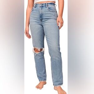 Abercrombie & Fitch The 90’s Straight Ultra High Rise 29 Long